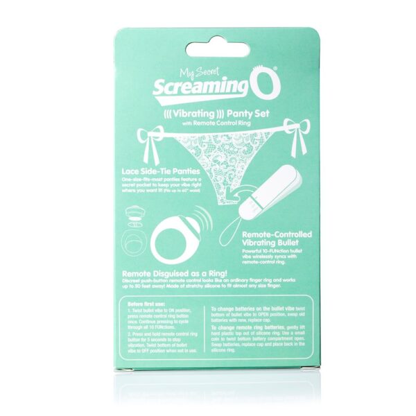 My Secret Screaming O Remote Control Panty Vibe (white only) - Image 3