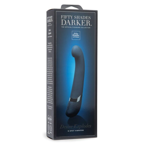 Fifty Shades Darker Desire Explodes USB Rechargeable G-Spot Vibrator - Image 4