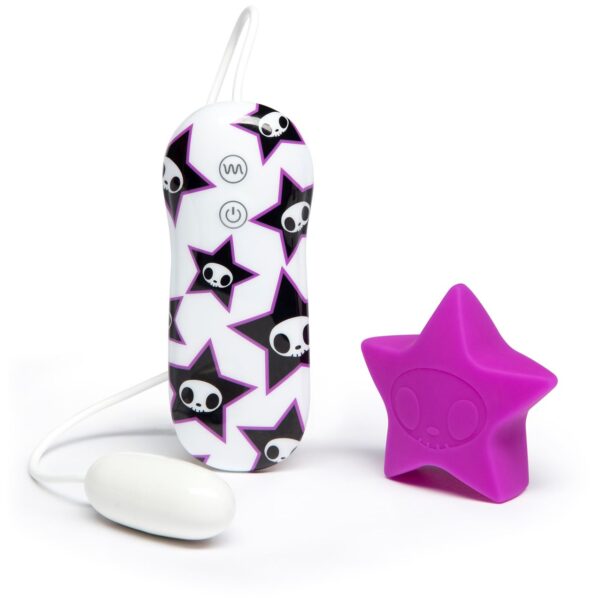 Tokidoki 10 Function Silicone Clitoral Vibrator Star Purple - Image 2