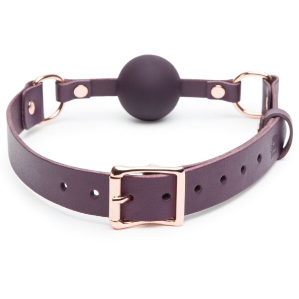 Fifty Shades Freed Cherished Collection Leather Ball Gag - Image 2