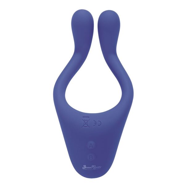 Doppio 2.0 Couples Vibrator with wireless remote control - Blue *FOR UK SALE ONLY* - Image 3