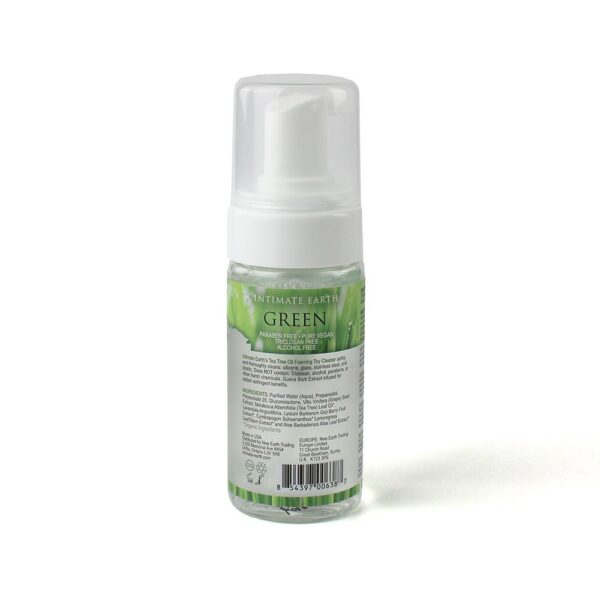 Intimate Earth Green Tea Tree Oil Foaming Toy Cleaner 3.4oz - Image 3