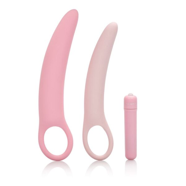 Inspire Vibrating Dilator 3-Piece Set - Pink - Image 2
