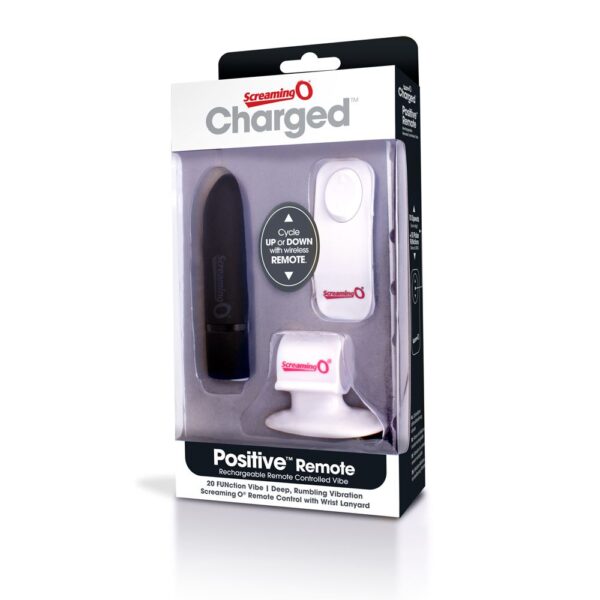Screaming O Charged Positive Remote Control - Black - Image 2