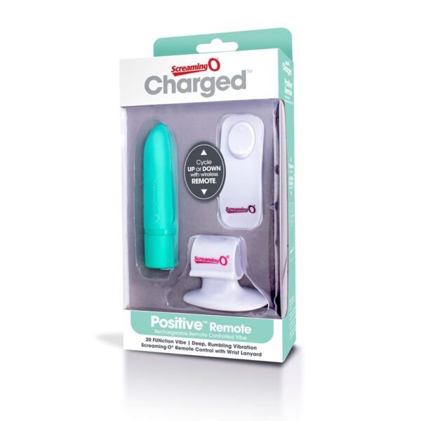 Screaming O Charged Positive Remote Control - Kiwi - Image 2