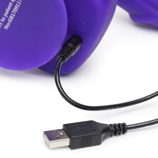 Uprize Remote Control Rising 6 Inch Vibrating Realistic Dildo Purple - Image 3
