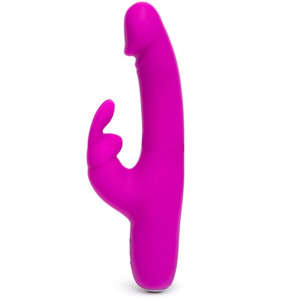 Happy Rabbit Slimline Realistic USB Rechargeable Rabbit Vibrator Purple - Image 3