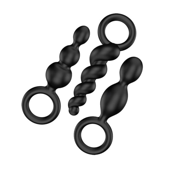 Satisfyer Plugs - Black (Booty Call - Black) - Image 2