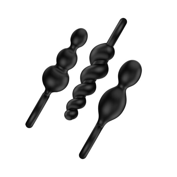 Satisfyer Plugs - Black (Booty Call - Black) - Image 3