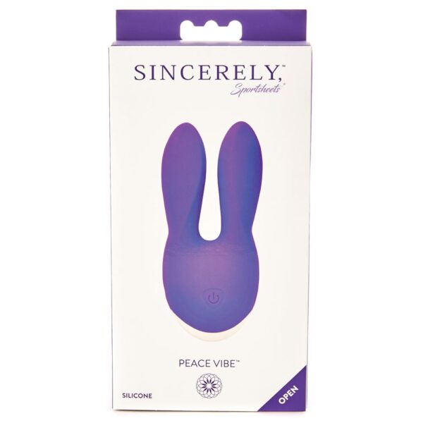 Sincerely Peace Vibe - Purple - Image 2
