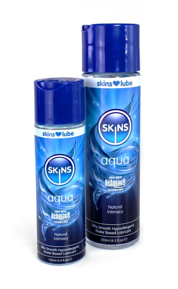 Skins Aqua Water Based Lubricant 8.5 fl oz (250ml) - Image 2