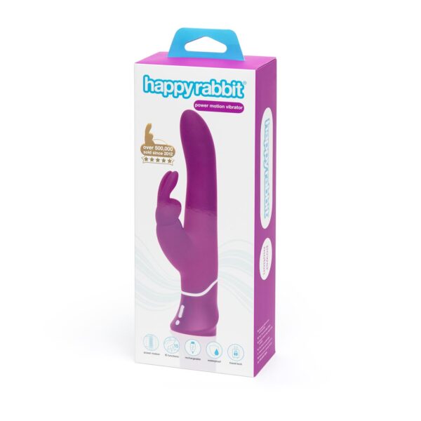 Happy Rabbit Curve Power Motion Rabbit Vibrator Purple - Image 2