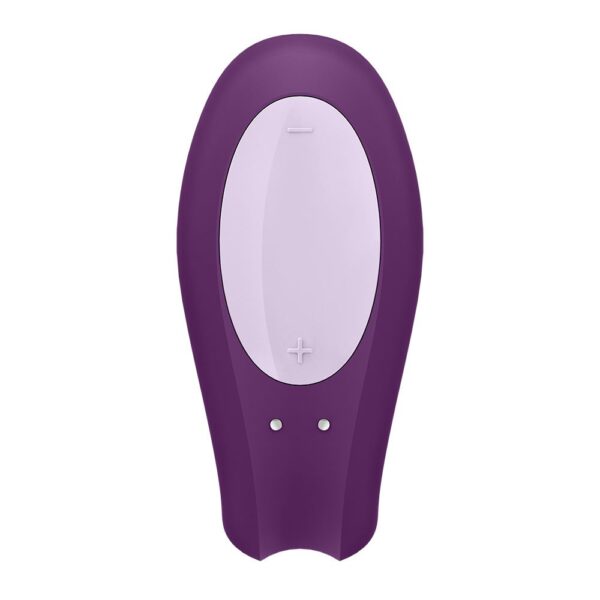 Satisfyer App Enabled Double Joy - Lilac - Image 3