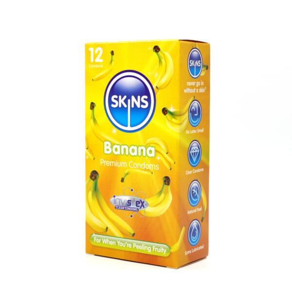 Skins Condoms Banana 12 Pack - International 1 - Image 2