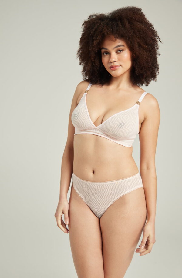 The Second Skin Stretch Easy Does It Bralette Blush Pink - Image 7