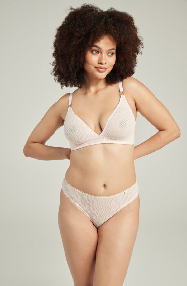 The Second Skin Stretch Easy Does It Bralette Blush Pink - Image 8