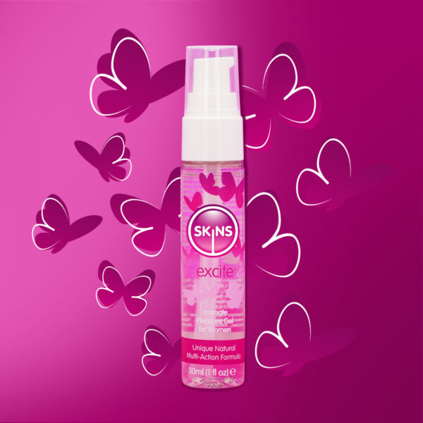 Skins Super Excite Clitoral Stimulation Gel 1 Fl oz (30ml) - Image 4