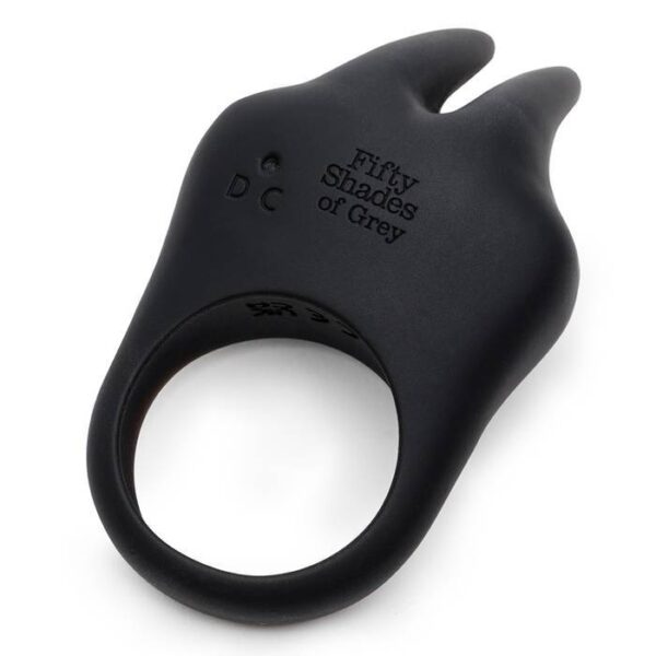Fifty Shades of Grey Sensation Rechargeable Vibrating Rabbit Love Ring - Image 2
