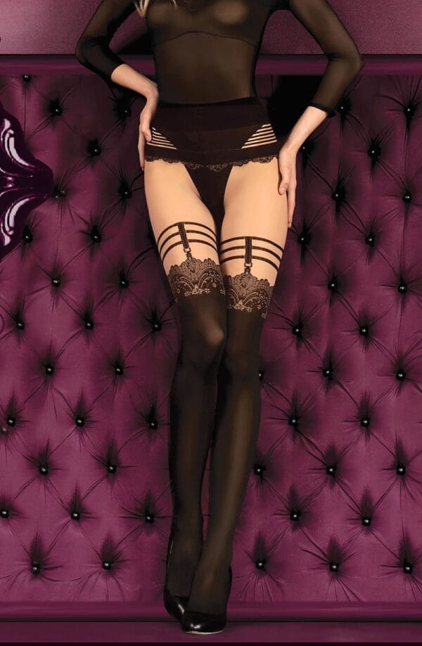 Ballerina 394 Tights Skin / Nero (Black) - Image 3