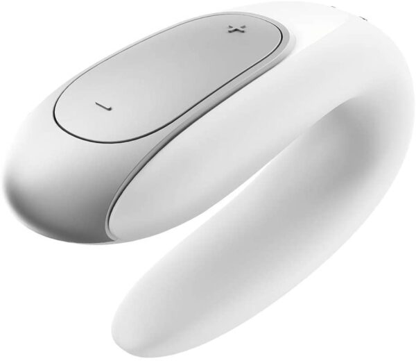 Satisfyer App Enabled Double Fun - White - Image 2