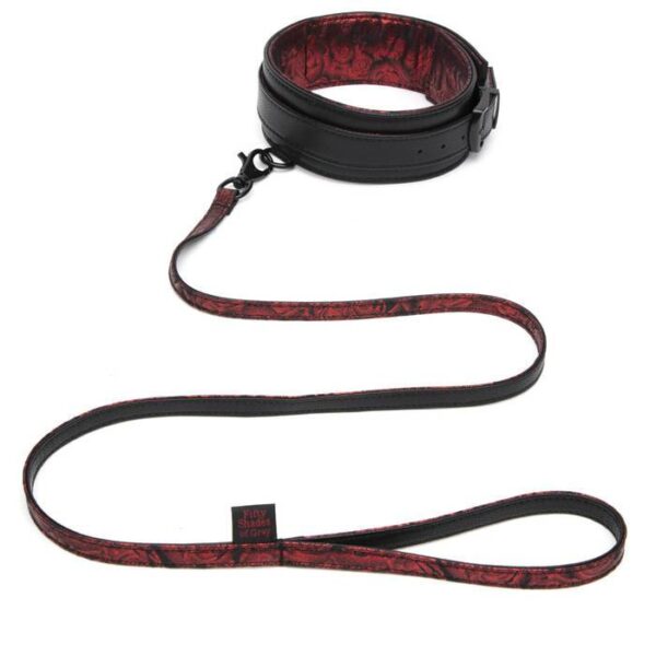 Fifty Shades of Grey Sweet Anticipation Collar & Lead - Image 2