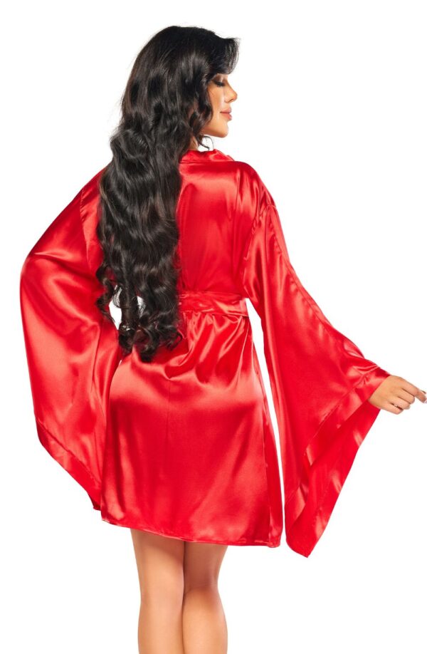 Beauty Night BN6664 Samira Peignoir Red - Image 4