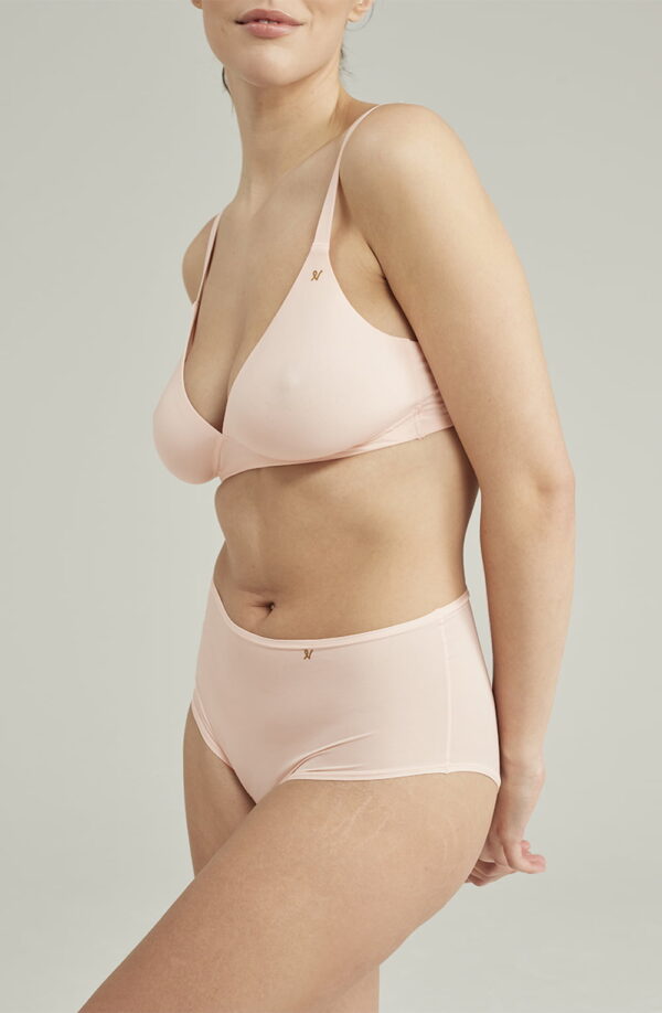 The Second Skin Stretch Easy Does It Bralette Blush Pink - Image 4