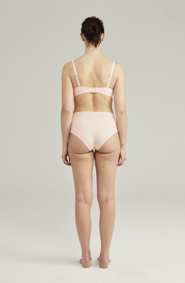 The Second Skin Stretch High Waist Brief Blush Pink - Image 2