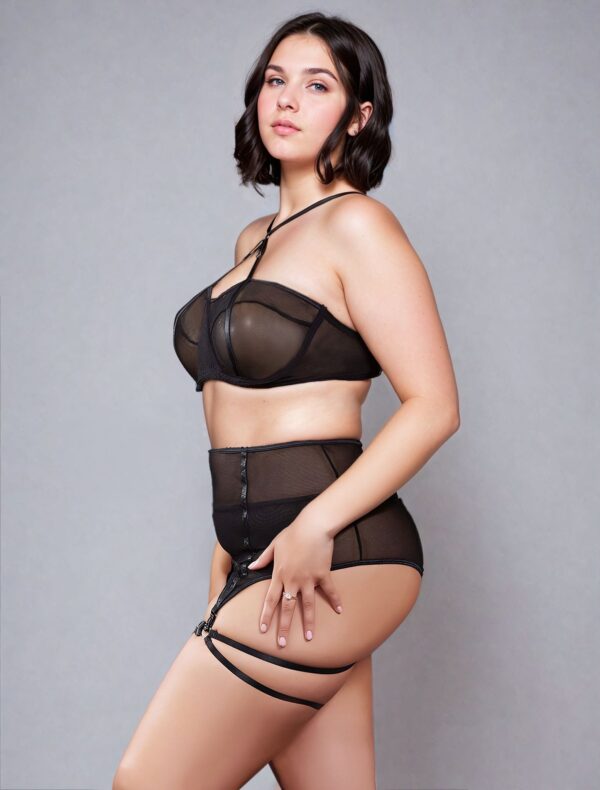 YesX YX868Q Three Piece Bra Set - Image 4