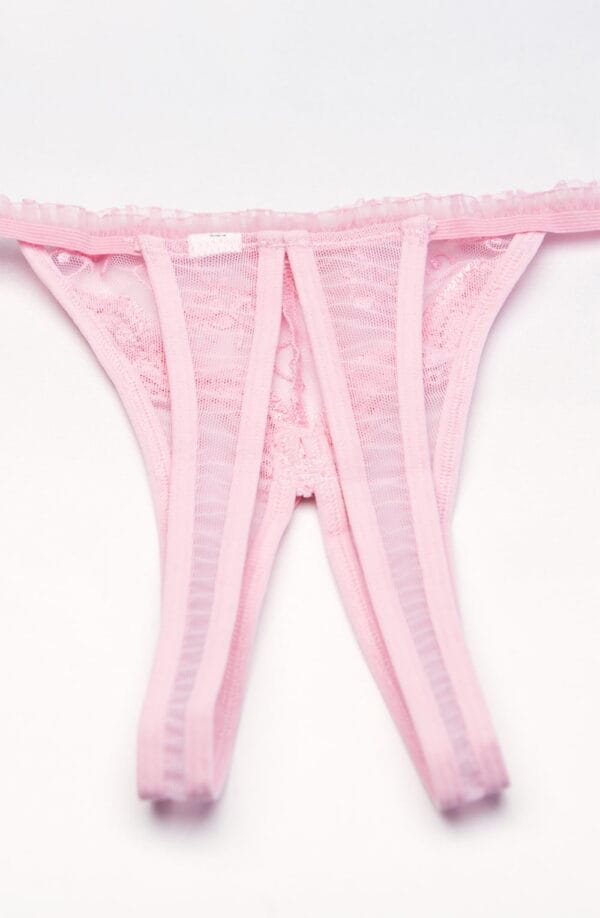 Shirley of Hollywood 10 Thong Pink - Image 2