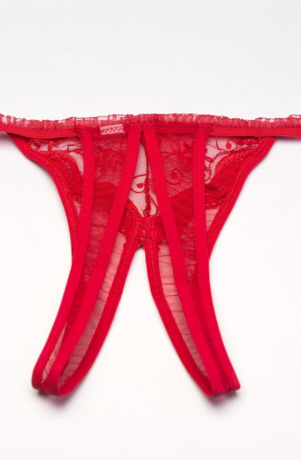 Shirley of Hollywood 10 Thong Red - Image 2