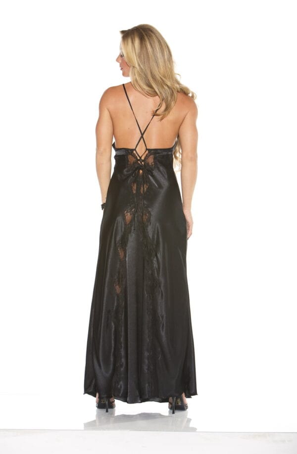 Shirley of Hollywood 20300 Black Long Gown - Image 2