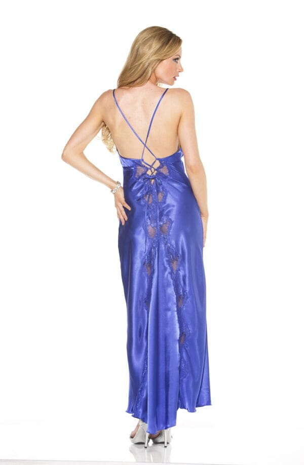 Shirley of Hollywood 20300 Blue Long Gown - Image 2