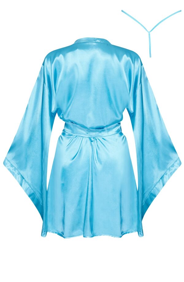 Beauty Night BN6666 Samira Peignoir Turquoise - Image 4