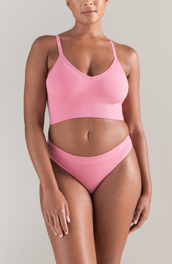 The TENCEL™ High Leg Brief Rose Pink - Image 5