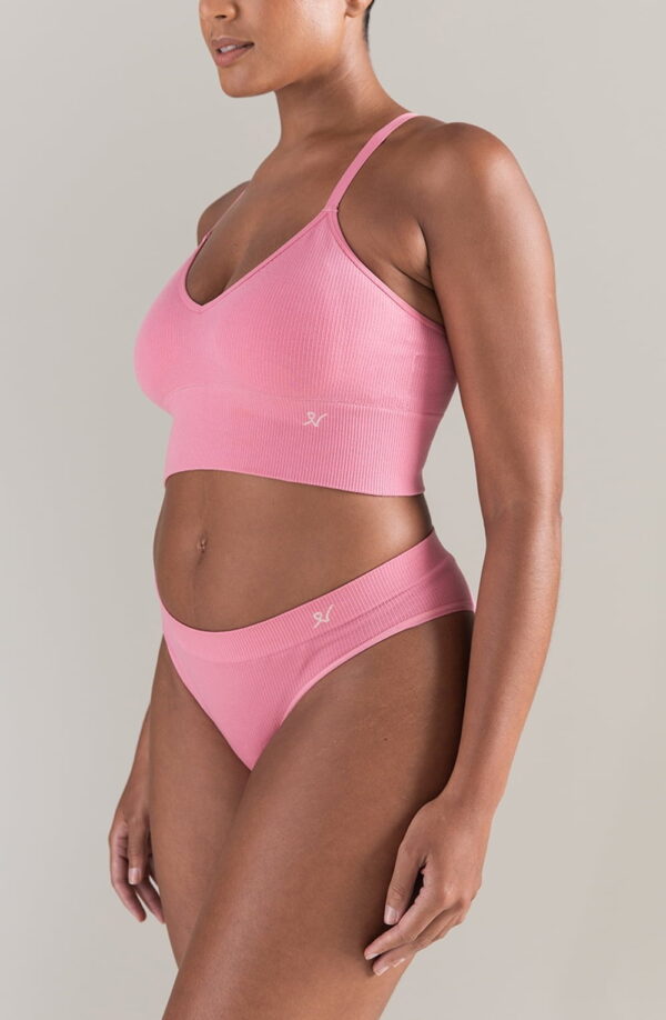The TENCEL™ High Leg Brief Rose Pink - Image 2