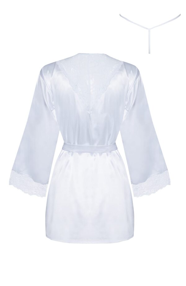 Beauty Night BN6672 Sherie Peignoir White - Image 4