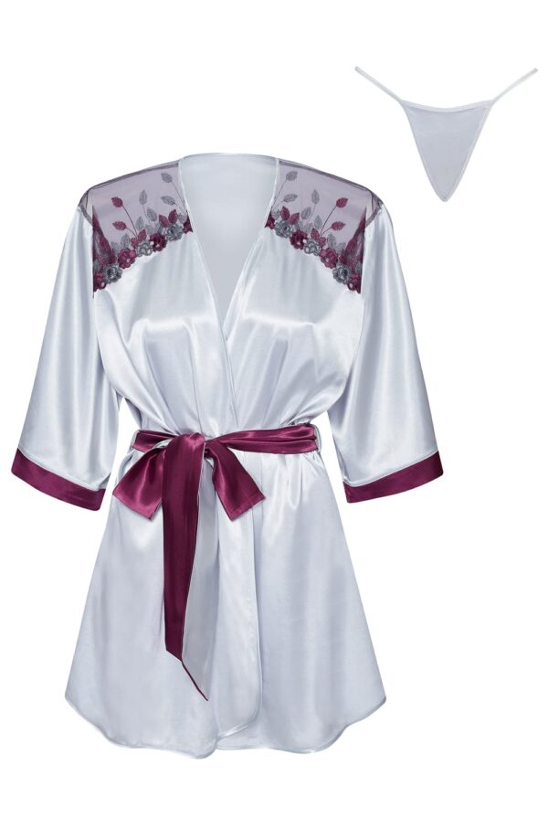 Beauty Night BN6674 Peignoir Silver - Image 9