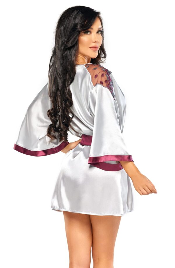 Beauty Night BN6674 Peignoir Silver - Image 4