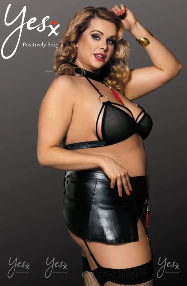 YesX YX823Q Bra Set Black - Image 6