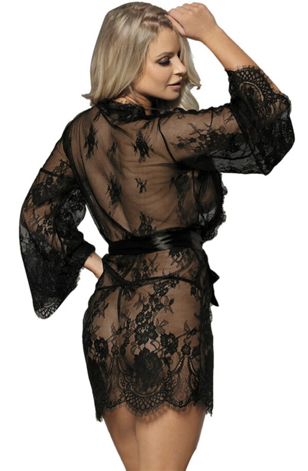 YesX YX827 Robe Set Black - Image 10