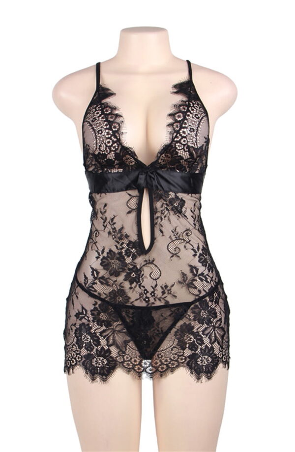 YesX YX829 Chemise Black - Image 4