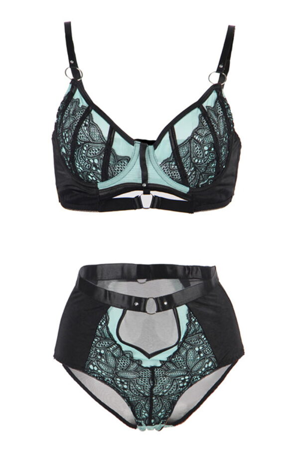 YesX YX830 Blue Bra Set - Image 2