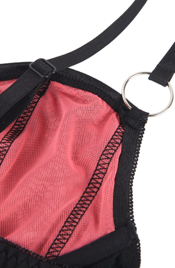 YesX YX831 Bra Set Pink - Image 8