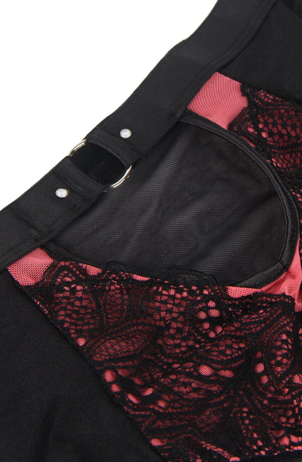 YesX YX831 Bra Set Pink - Image 10