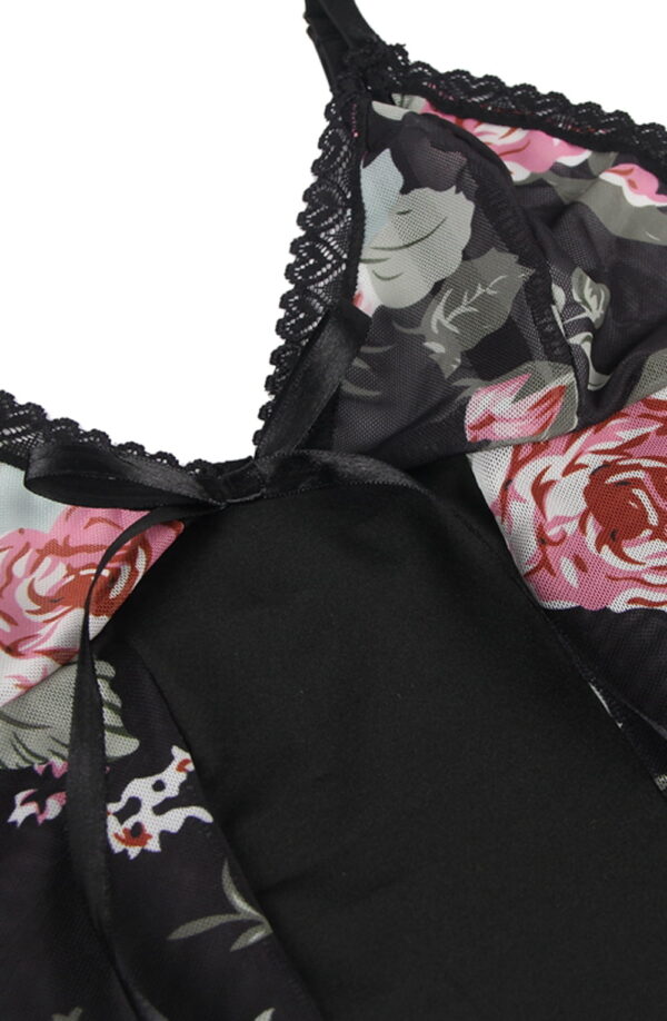 YesX YX835 Floral Babydoll - Image 5
