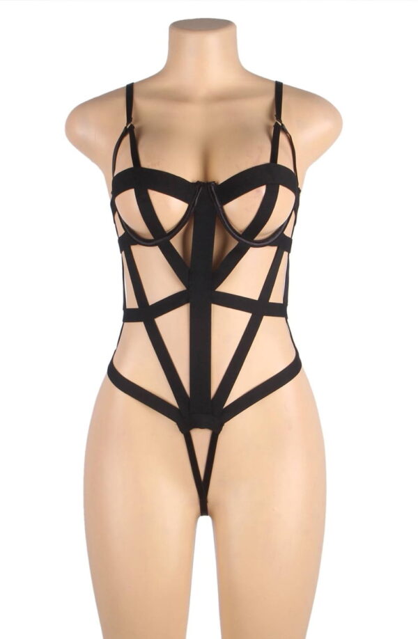 YesX YX844 Bodysuit Black - Image 11