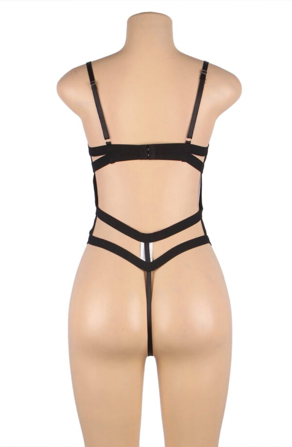 YesX YX844 Bodysuit Black - Image 8
