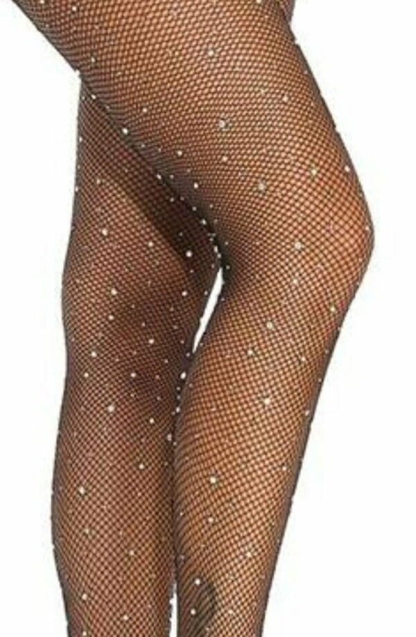 YesX YX850 Sparkly Fishnet Black - Image 3