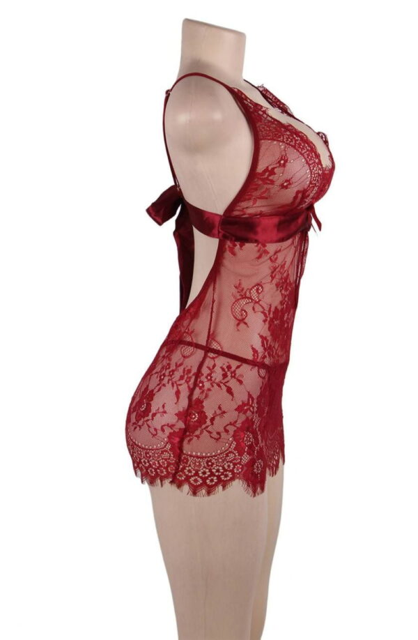 YesX YX855 Chemise Hot Red - Image 7